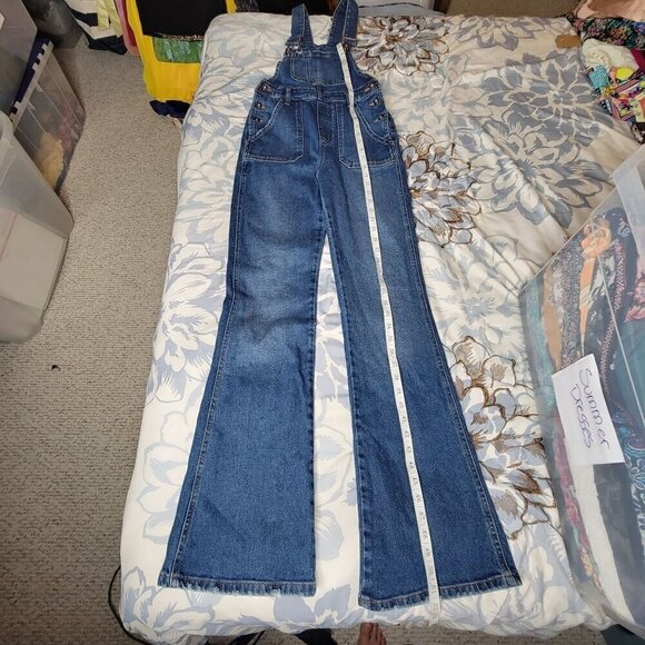 Blue Jean Overalls by Mango Size: XS - Picture 6 of 8
